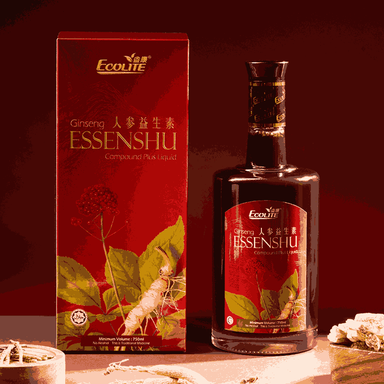 Ecolite Ginseng Essenshu Compound Plus Liquid