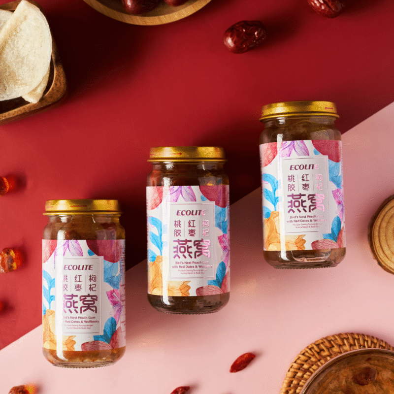 Bird’s Nest Peach Gum with Red Dates & Wolfberry - 图片 3