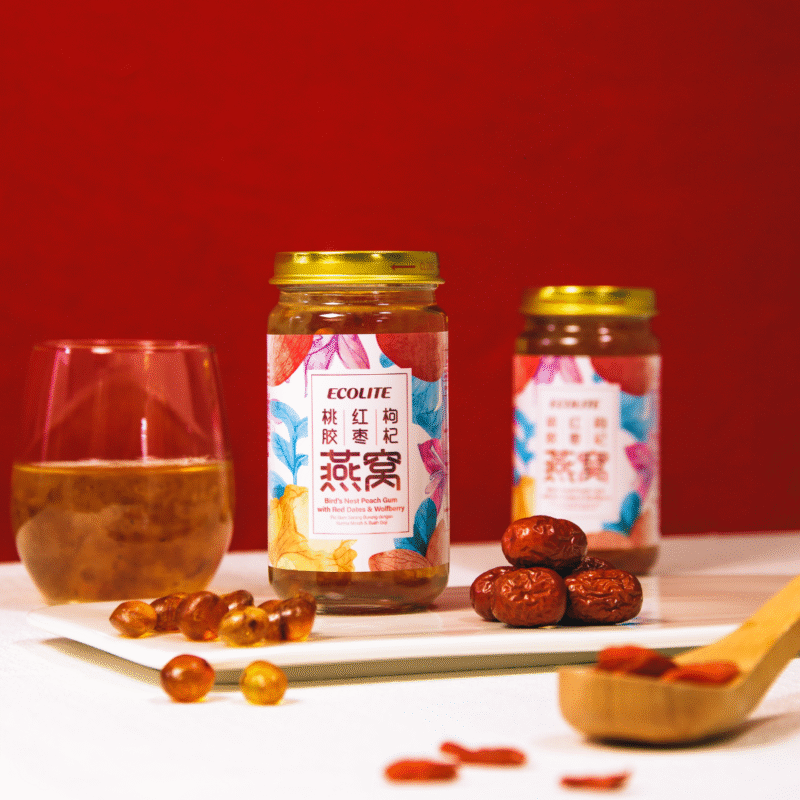 Bird’s Nest Peach Gum with Red Dates & Wolfberry - 图片 2