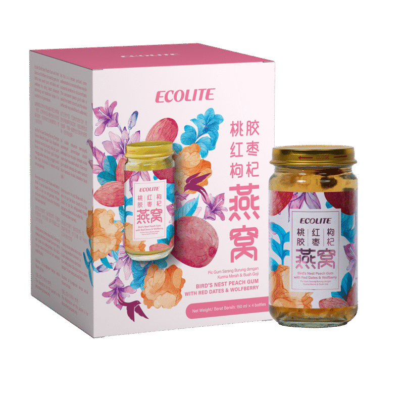 Bird’s Nest Peach Gum with Red Dates & Wolfberry - 图片 5