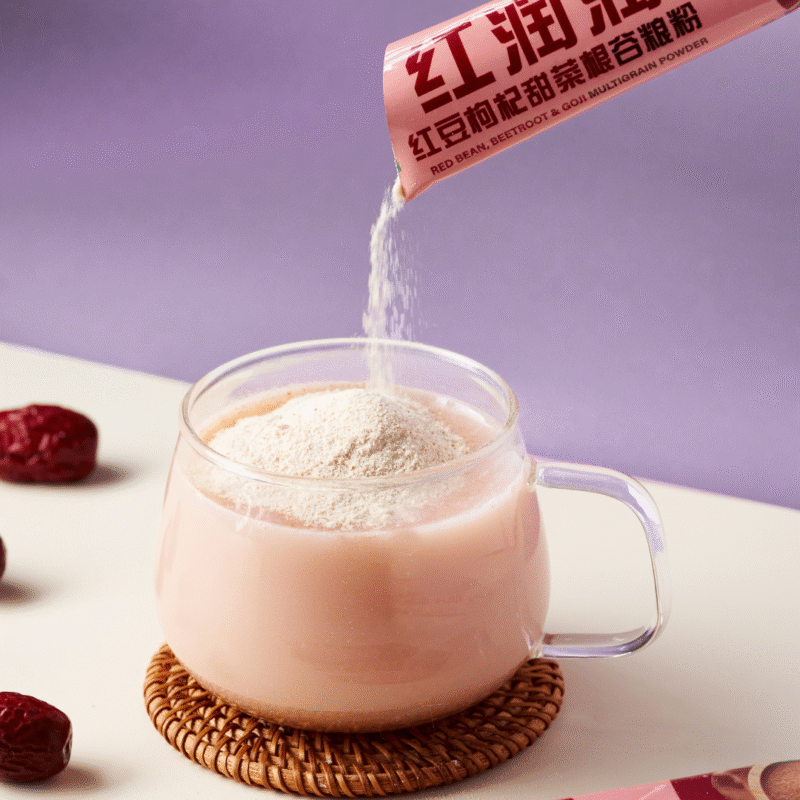 Ecolite Red Bean, Beetroot & Goji Multigrain Powder - Image 3