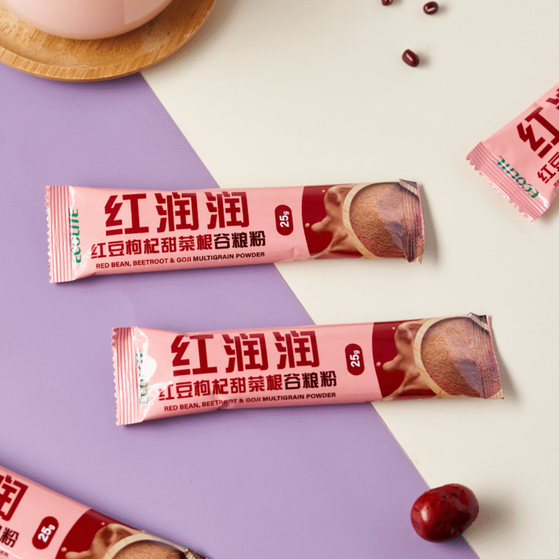 Ecolite Red Bean, Beetroot & Goji Multigrain Powder - Image 2