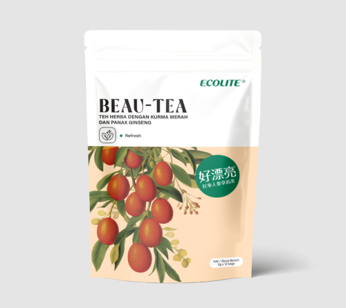 ECOLITE HERBAL TEA WITH RED DATE & GINSENG