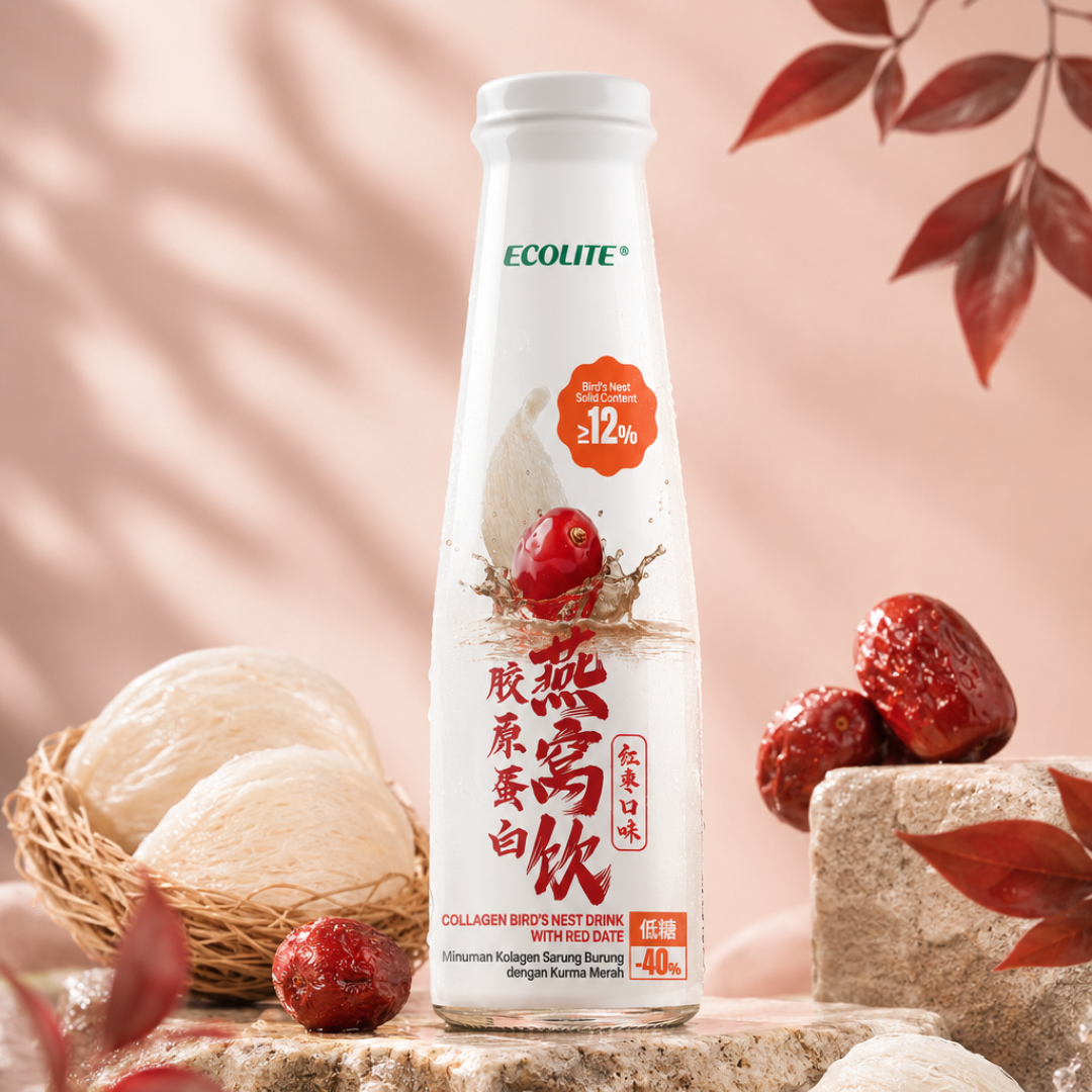 [ECOLITE] Red Date With Collagen Bird's Nest Drink