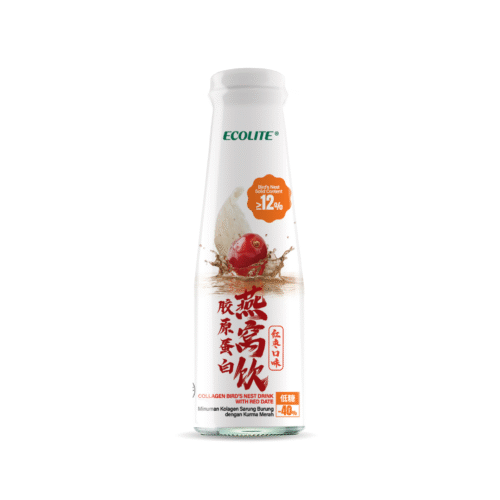 ECOLITE RED DATE WITH COLLAGEN BIRD'S NEST DRINK