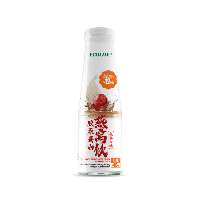 ECOLITE RED DATE WITH COLLAGEN BIRD'S NEST DRINK