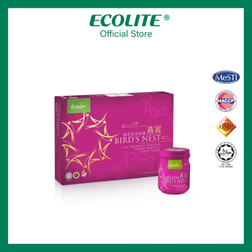 [ECOLITE] Bird's Nest with American Ginseng, White Fungus & Rock Sugar