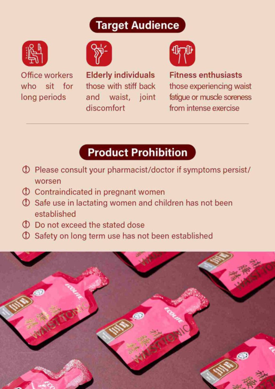 Herbal tonic for office workers, elderly individuals, and fitness enthusiasts